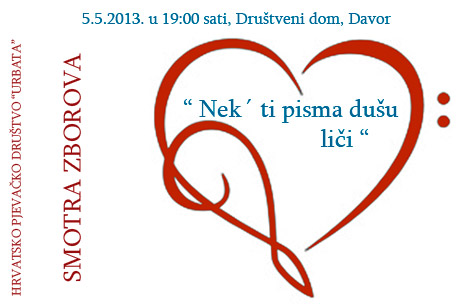 Najava: Smotra zborova